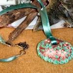 Polymer Clay Pendant Neckl..